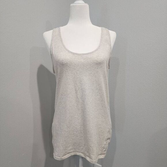 Rue 21 Tank Top Racerback Size XL cream Soft Solid Sleeveless Basic - Picture 1 of 8
